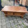 wooden coffee table Image 4