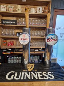 home bar setup