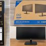 AOC 24" Monitor + Brand New Keyboard, Mouse & USB-C Accessories Image 2