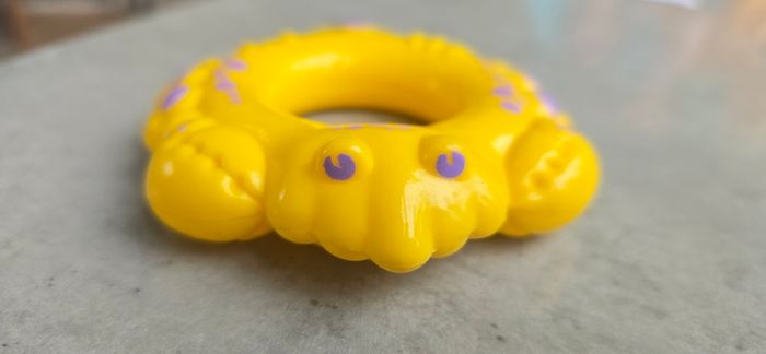 Lobster float of Wavedancer Water Color Colour Baby Sea Pony Seaponies MLP G1 My Little Pony