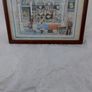 Old advertising shop front picture print ,different brands for sale, in the shop,nice for any home bar or man cave pub restaurant etc,,buyer collects thank you,, rather buyer collects with the glass ,sold as is ,,see pictures for condition Image 2