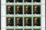 2007 Ireland Birth Centenary of James Fintan Lalor (Nationalist &amp; Journalist) Commemorative Stamp Sheetlet Plate 1A1A1A1A Mint Never Hinged (MNH)