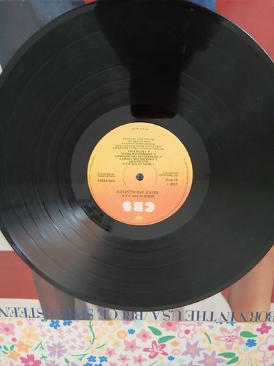 Bruce springsteen born in the usa vinyl, rare irish pressing