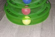 3 Layer Cat Toy with balls