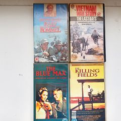 4 Movies On Vhs