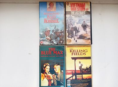 4 Movies On Vhs