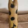 Fabulous Vintage Wooden Cat With Hinged Legs  37cm Heigh. Image 4