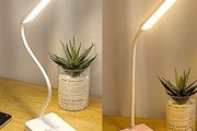 Rechargeable Desk Lamp Reading Light Cordless Table Lamp, Large Battery,Touch Dimmable