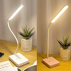 Rechargeable Desk Lamp Reading Light Cordless Table Lamp, Large Battery,Touch Dimmable