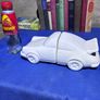 Vintage ceramic Porsche 911 book ends Image 2