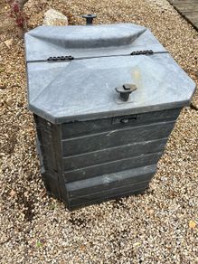 Garden waste and composter