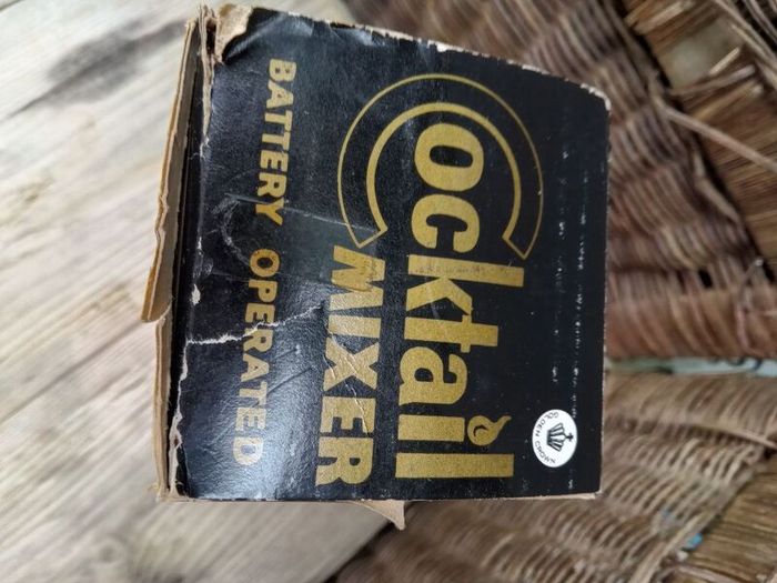 vintage cocktail mixer