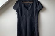 Marc O'Polo Grey 100% Wool Shift Dress - Size EU 40 (UK 12)