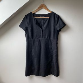 Marc O'Polo Grey 100% Wool Shift Dress - Size EU 40 (UK 12)