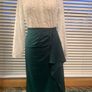 Koton green midi skirt. Size 8 Image 9