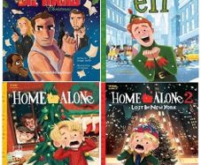 Illustrated Christmas Movie Classic Books (Brand New)