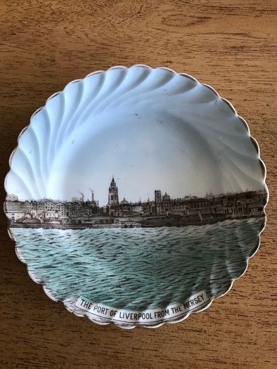 Vintage 'Port of Liverpool' Plate