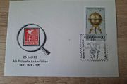East Germany 1972, Cover on the occasion of "25 Years Philately Aschersleben"- free standard postage