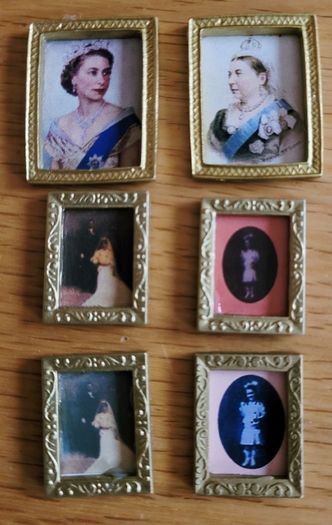 Miniature Paintings, pictures for dolls houses