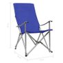 Foldable Camping Chairs 2 pcs Blue Image 10