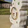 Donegal Parian China, an Irish mantel clock in the shape of a map of Ireland Image 3