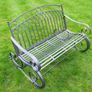 Alfie Rocking Bench Dark Grey-D9796 Image 2