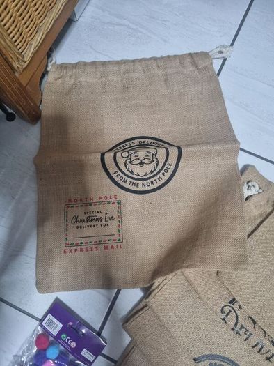X10 Christmas sacks