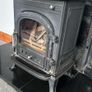 Vintage Style Cast Iron Fireplace Surround, Insert, Hearth & Wood-Burning Stove Package Image 3