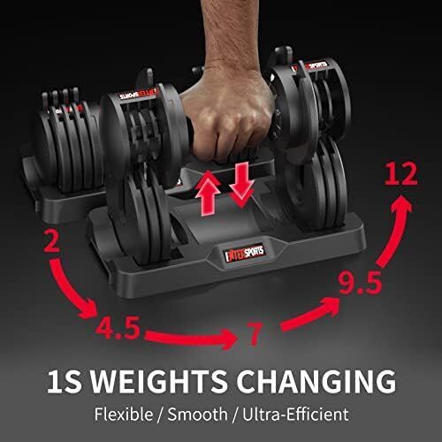 2kg/18KG/27KG Adjustable Dumbbells
