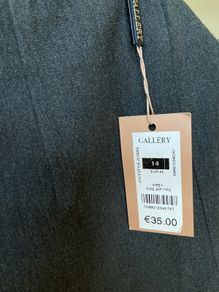 Women's smart trousers - charcoal grey brand new with tags
