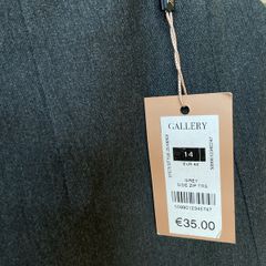 Women's smart trousers - charcoal grey brand new with tags