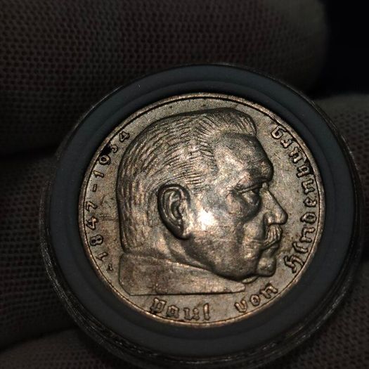 2 Reichsmark 1938 A Berlin WW2 Silver Coin third Reich