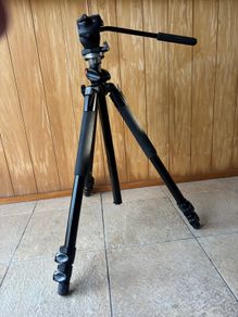 Manfrotto Tripod & 2 Heads For Sale