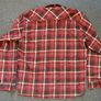 Vintage Patagonia Fjord Flannel Men's Medium Long Sleeve Button-Up Shirt - Red Image 6