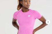 Womens best Power Seamless T-shirt, size Small
