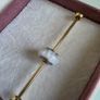 Pandora charm white murano glass excellent condition,hallmarked Image 2