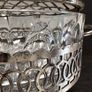 Vintage Glass Rose Bowl & Flower Arranger Image 5