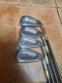 Goldwin Avdp Oversize Golf Club Irons 3 4 5 6 Iron Regular Flex Graphite Shaft