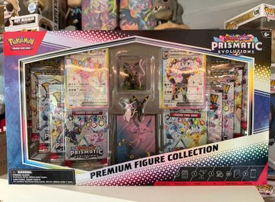 pokemon prismatic evolutions premium figure collection sealed