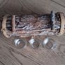 Rustic Log Tealight Holder Image 5