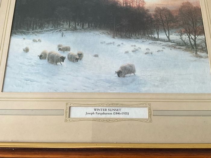 Set of 3 Framed Joseph Farquharson (1846-1935) Prints