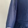 dress little mistress size 10 navy dress with embellishments Image 5