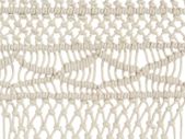 Macrame Curtain 140x240 cm Cotton