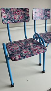 Upcycled Vintage School Chairs