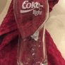 Coca Cola Light Set Tray + 3 Glasses Image 2