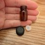 amber mini essential oil bottles X10, new Image 2