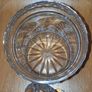 Cara lead crystal hand cut in Ireland biscuit/candy jar with lid Image 3
