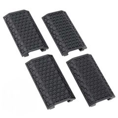 Picatinny Rubber Rail Covers Honeycomb Rubber