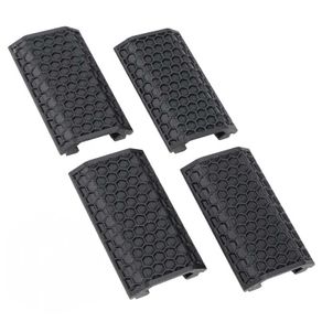 Picatinny Rubber Rail Covers Honeycomb Rubber