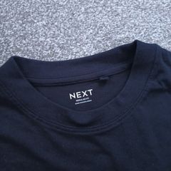 New.NEXT boy's black t-shirt. Age 13